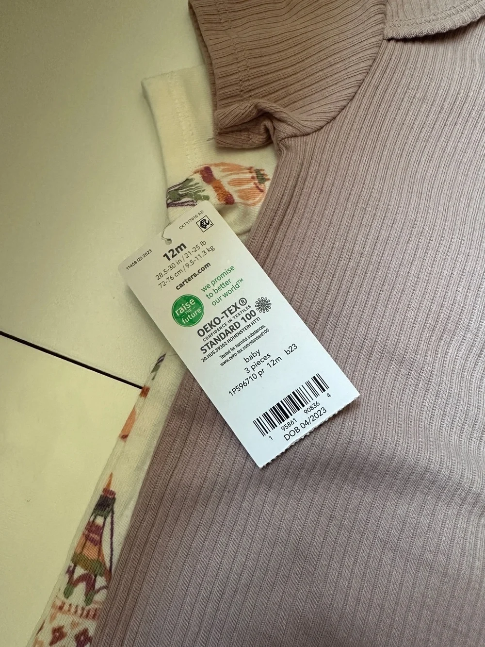 Carters nwt smoke